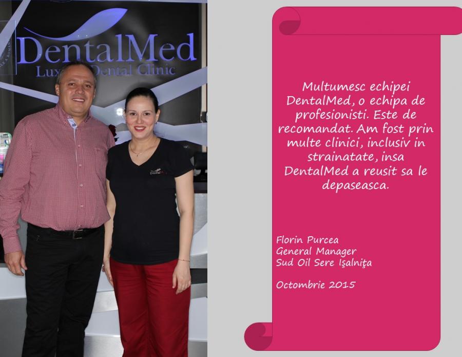 Testimonial Purcea Florin